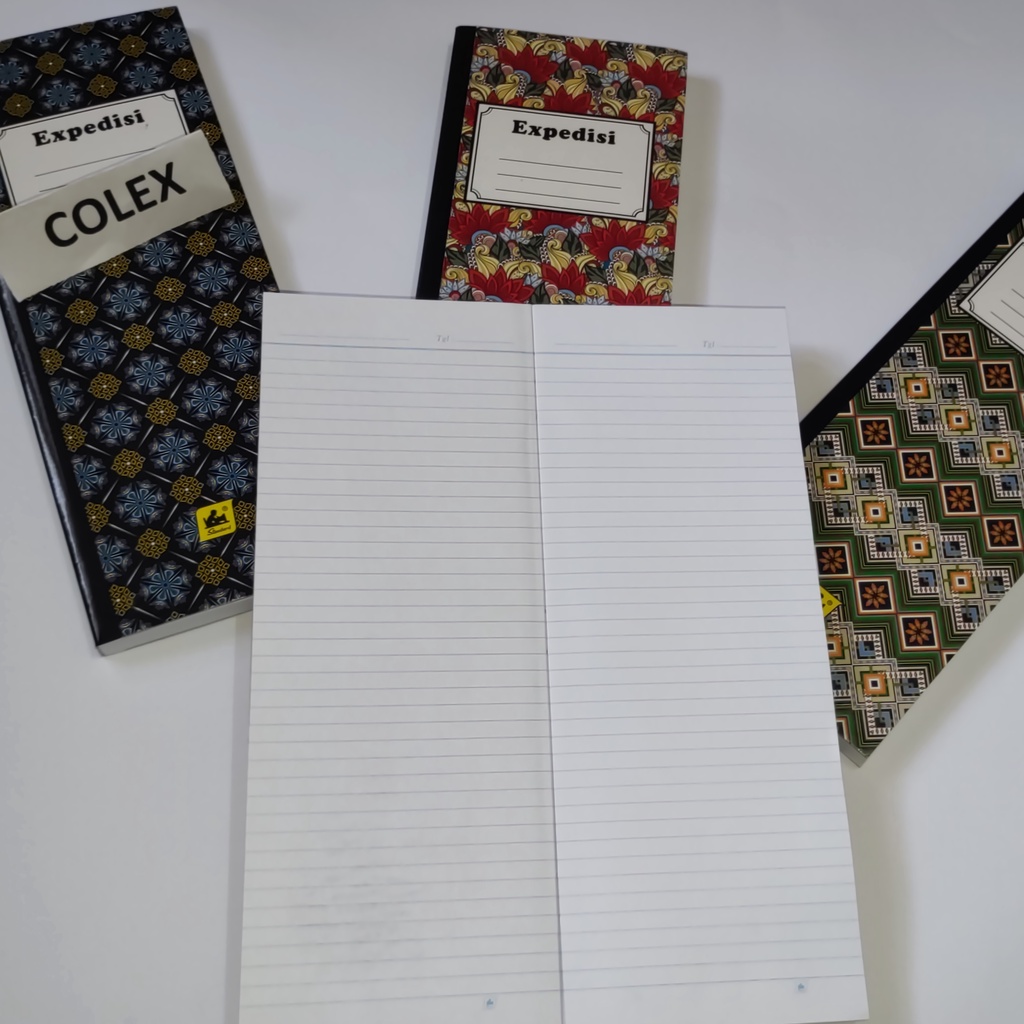 Jual Buku Expedisi Ukuran Panjang Karton Hard Cover Isi 180 Lembar