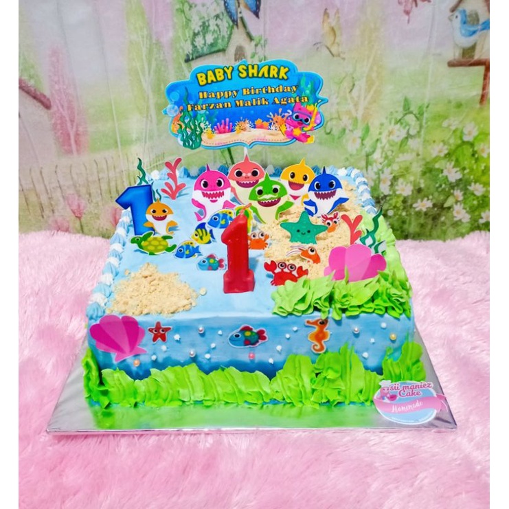 Jual kue ulang tahun baby shark | Shopee Indonesia