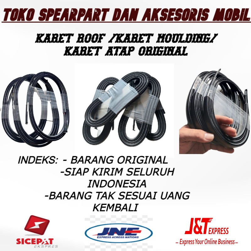 Jual Karet Roof Karet Atap Karet Moulding Innova Reborn Original