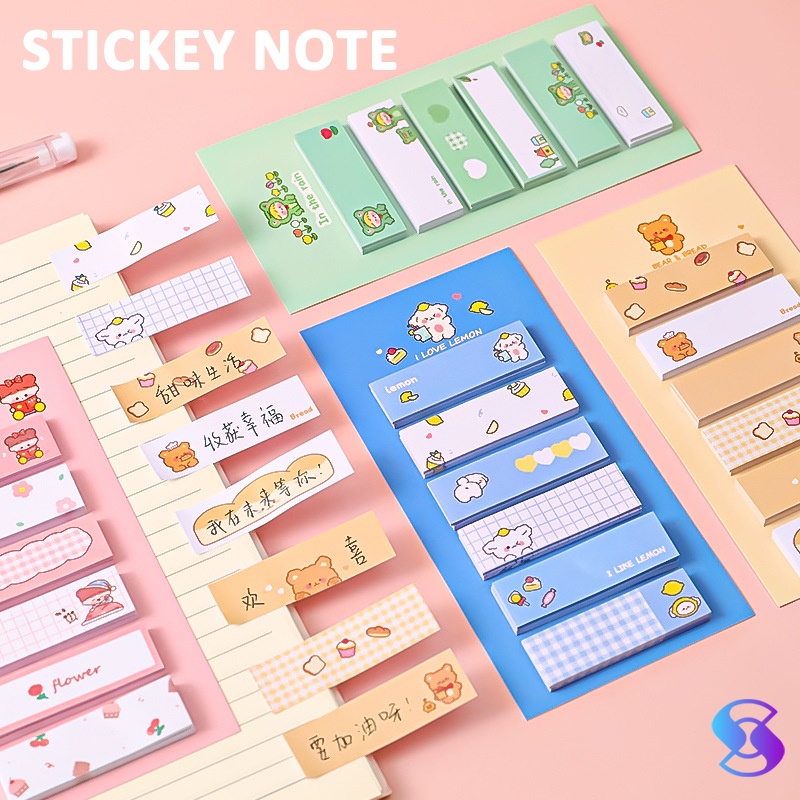 Jual MEMO Sticky notes bentuk pensil memo post pencil Catatan tempel