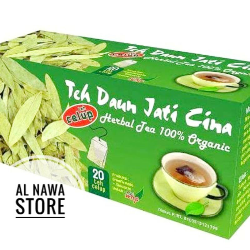 Teh Jati Cina WHP Intan WHP 20 kantong Pelangsing Badan Obat Diet Penurun Berat Badan