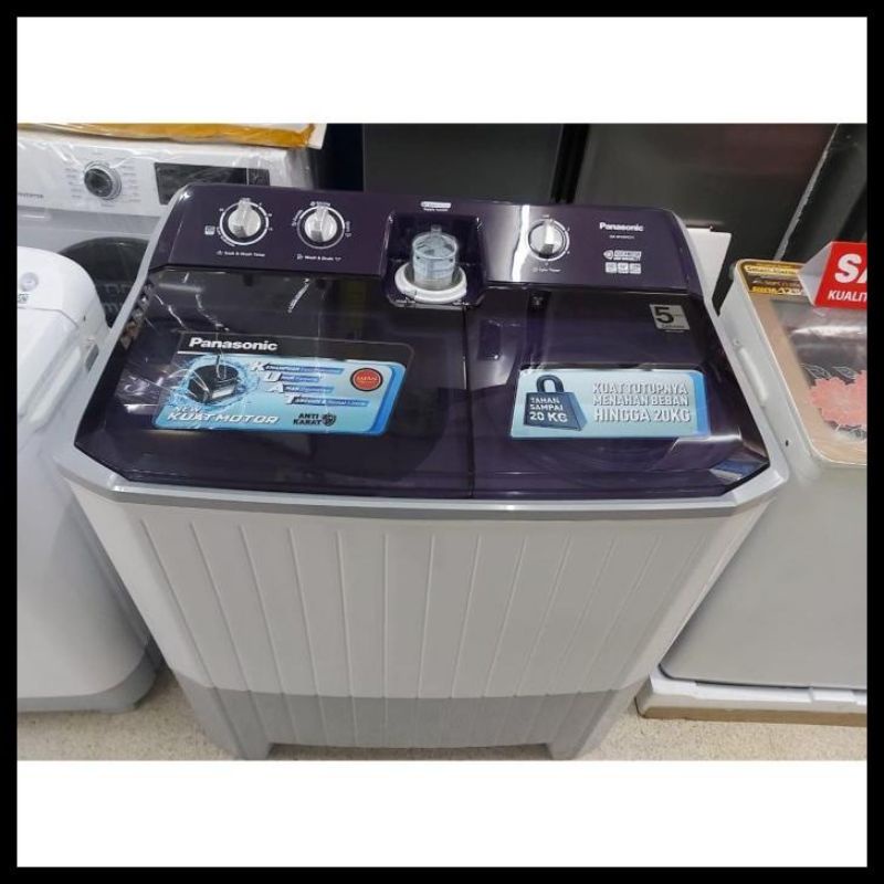 Jual MESIN CUCI PANASONIC 14 KG NA-W145FCV1 2 TABUNG 14KG | Shopee ...