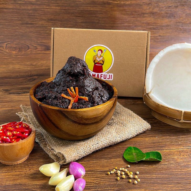 Jual Rendang daging sapi Mama Fuji 350gr | Shopee Indonesia