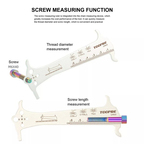 Jual Toopre Chain Wear Indicator 3 in 1 - Toopre Penggaris Rantai ...