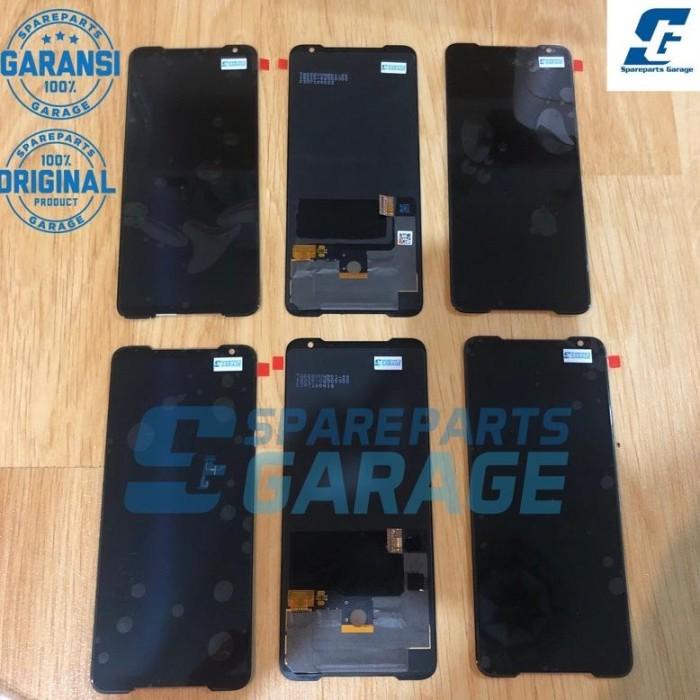 Ecran original avec vitre tactile Asus rog phone 2 - zs660kl Noir