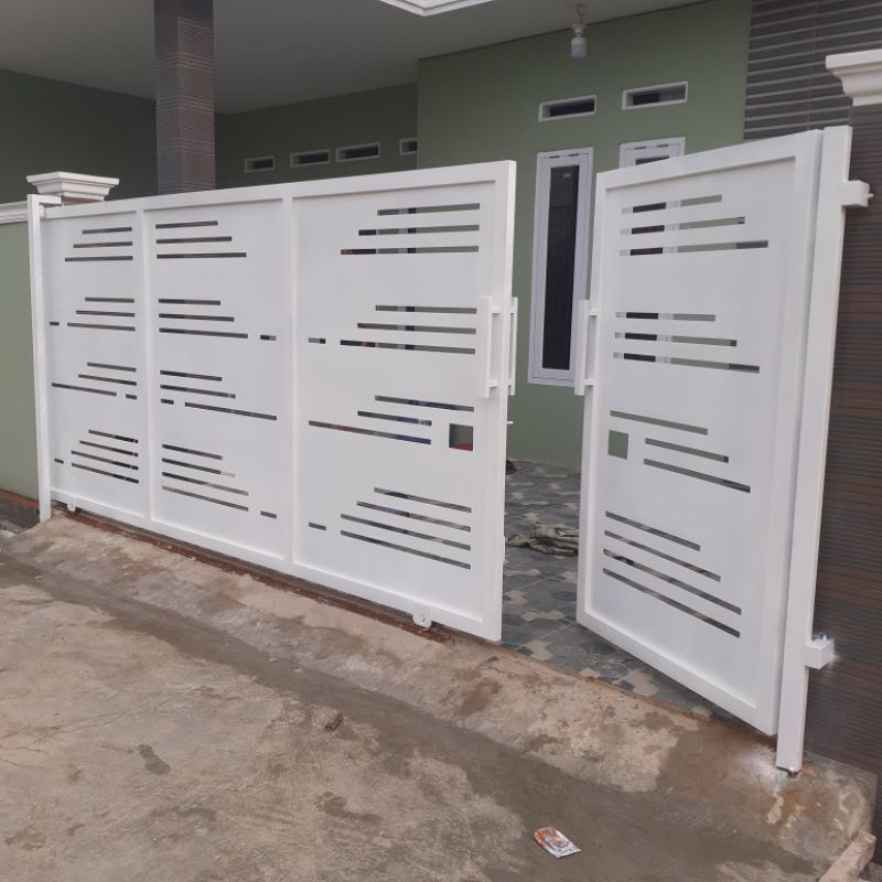 Jual pintu & pagar laser cutting plat besi | Shopee Indonesia