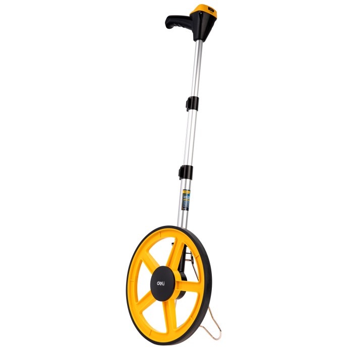 Jual Deli Meteran Dorong Digital Distance Measuring Wheels 12.5 ...