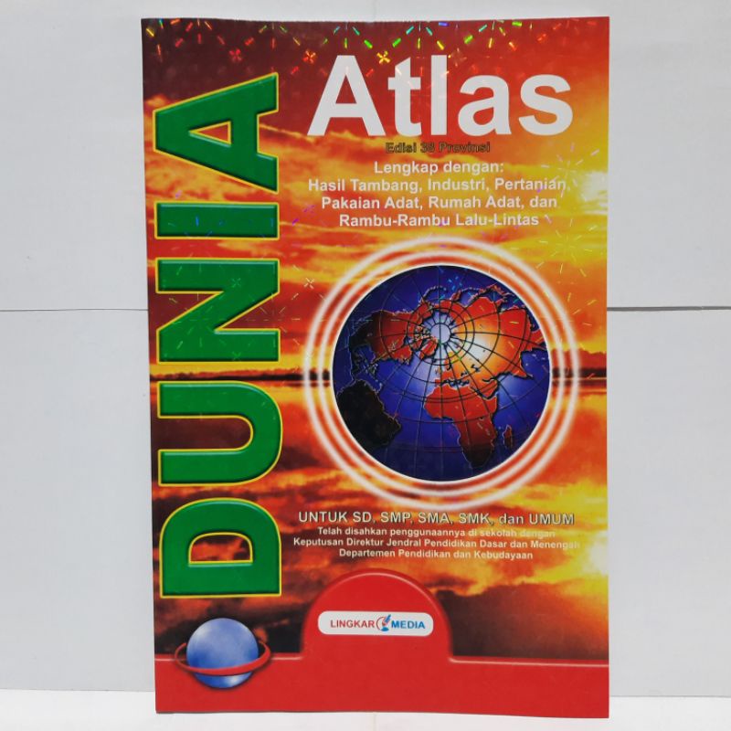 Jual Atlas HVS Terbaru 38 Provinsi!!! - LM | Shopee Indonesia