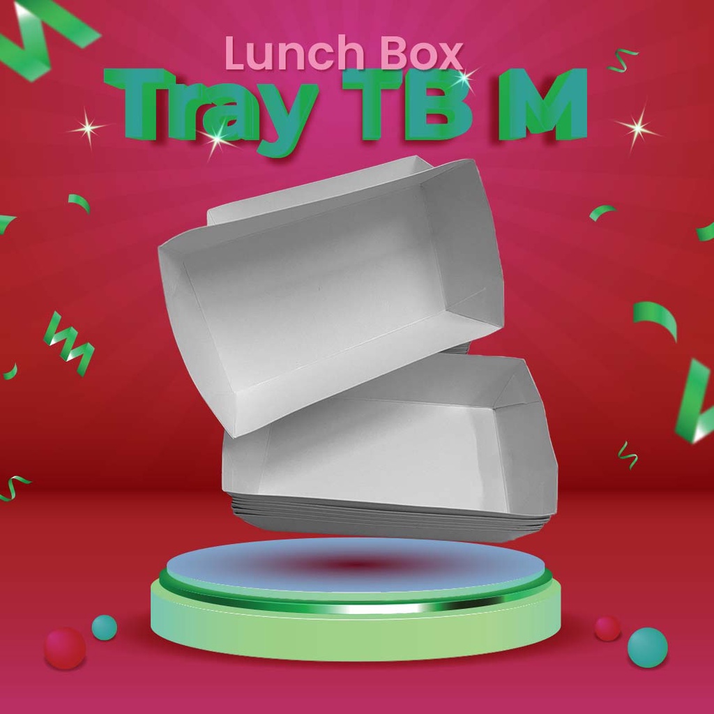 Jual tray lunch box TB size M-tray box TB ukuran M | Shopee Indonesia
