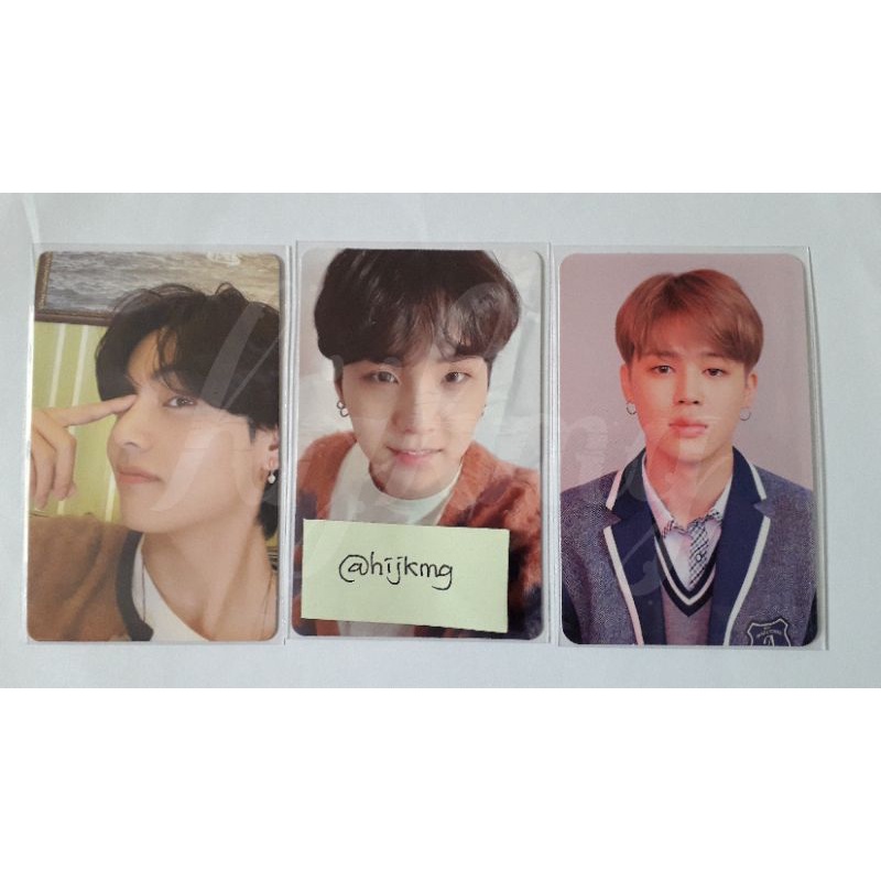 Jual PHOTOCARD BTS : POB WEVERSE BE ESSE SUGA + HOLDER // RANDOM PC ...