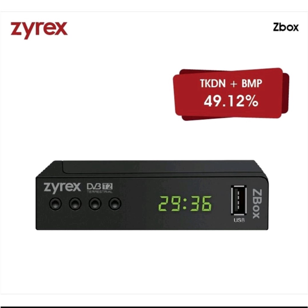 Jual Set Top Box Zyrex STB ( DVB T2) ZBOX1 Shopee Indonesia