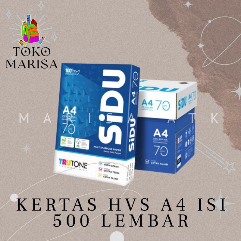 Jual Kertas Hvs A4 Sinar Dunia 500 Lembar Shopee Indonesia