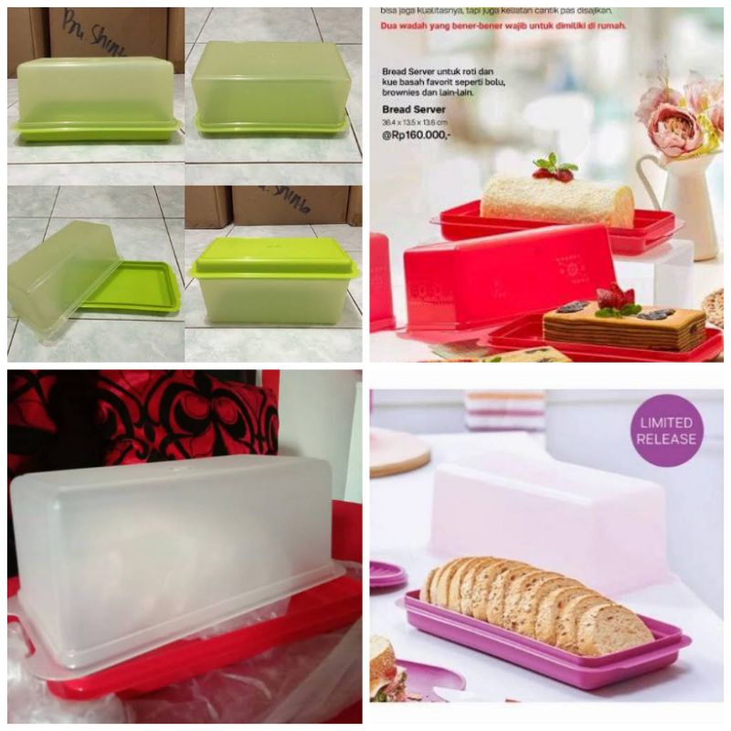 BREAD SAVER TEMPAT ROTI TUPPERWARE