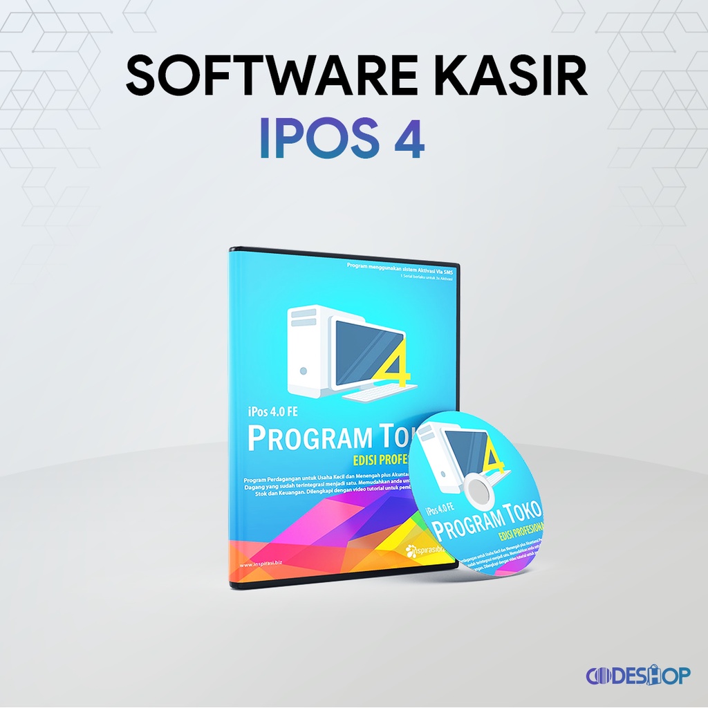 Jual IPOS 4 SOFTWARE KASIR,PEMBUKUAN DAN PERGUDANGAN | Shopee Indonesia