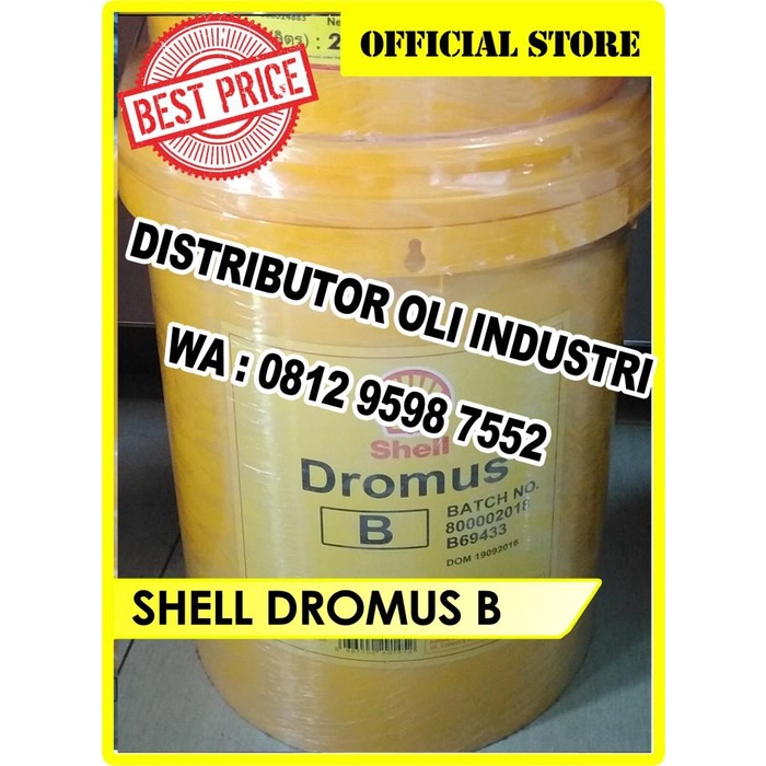 Jual Shell Dromus B ( Cutting Oil - 20 Liter Ready Stock ) | Shopee ...