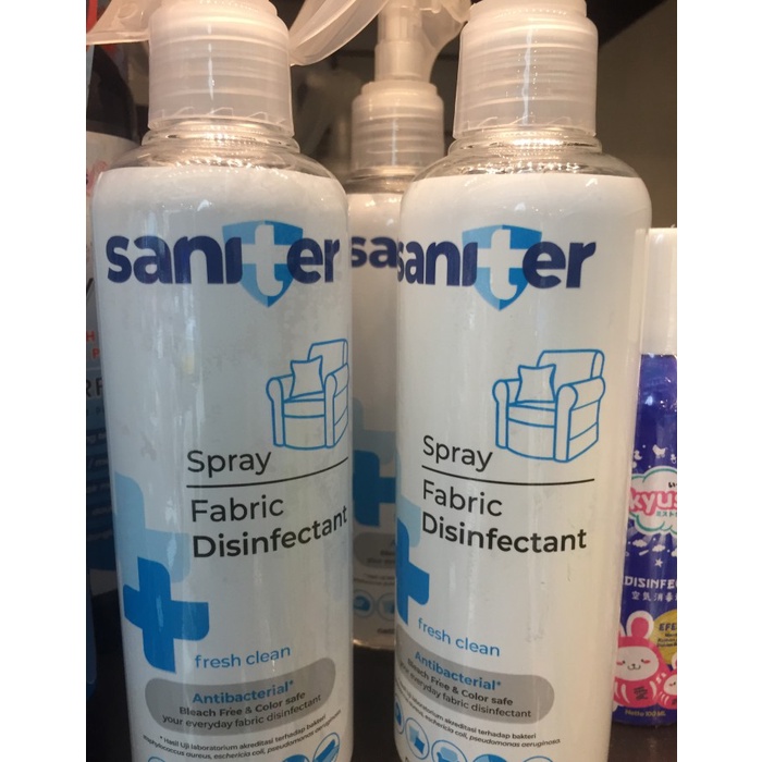 Jual Saniter fabric disinfectant spray 200ml Shopee Indonesia