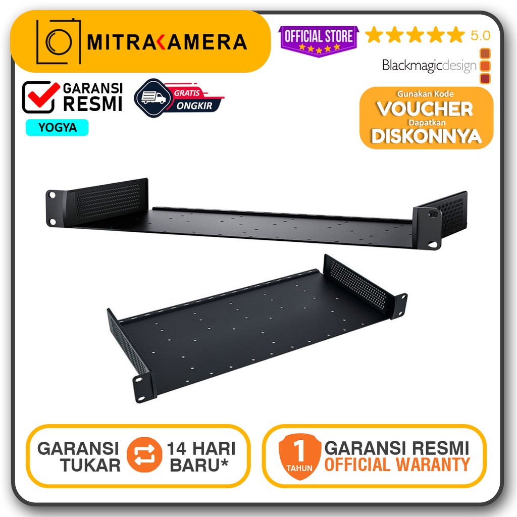 Jual Blackmagic Design Universal Rack Shelf Garansi Resmi Blackmagic ...