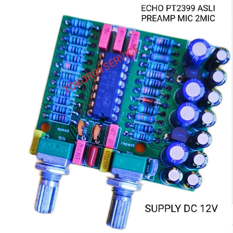 Jual Echo PT2399 PreAmp 2 Mic / Kit Echo PT2399 PreAmp 2 Mic | Shopee ...