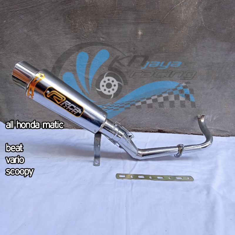 Jual Knalpot racing RCB untuk semua motor matic HONDA / ALL HONDA MATIC ...
