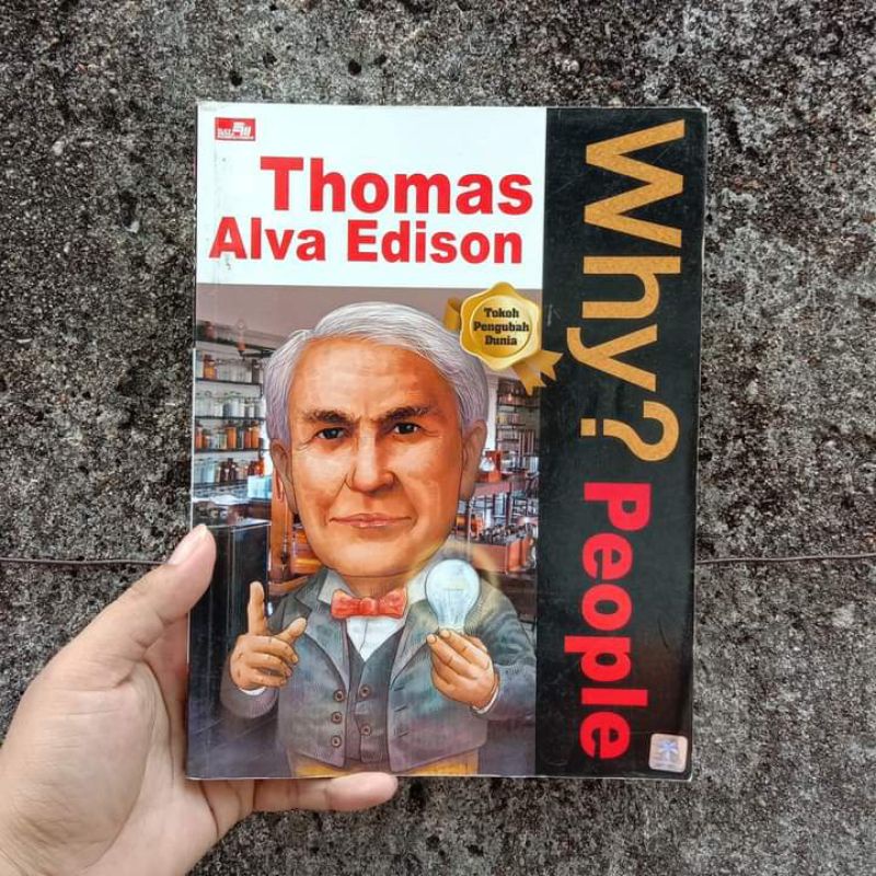 Jual Buku Why Thomas Alva Edison Jisun Kim Shopee Indonesia