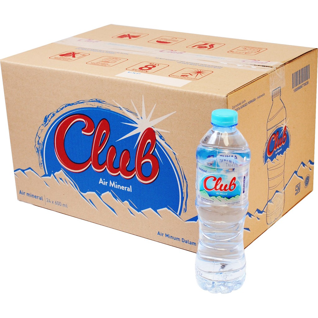 Jual CLUB 600ml 1 Dus Isi 24 Botol | Shopee Indonesia
