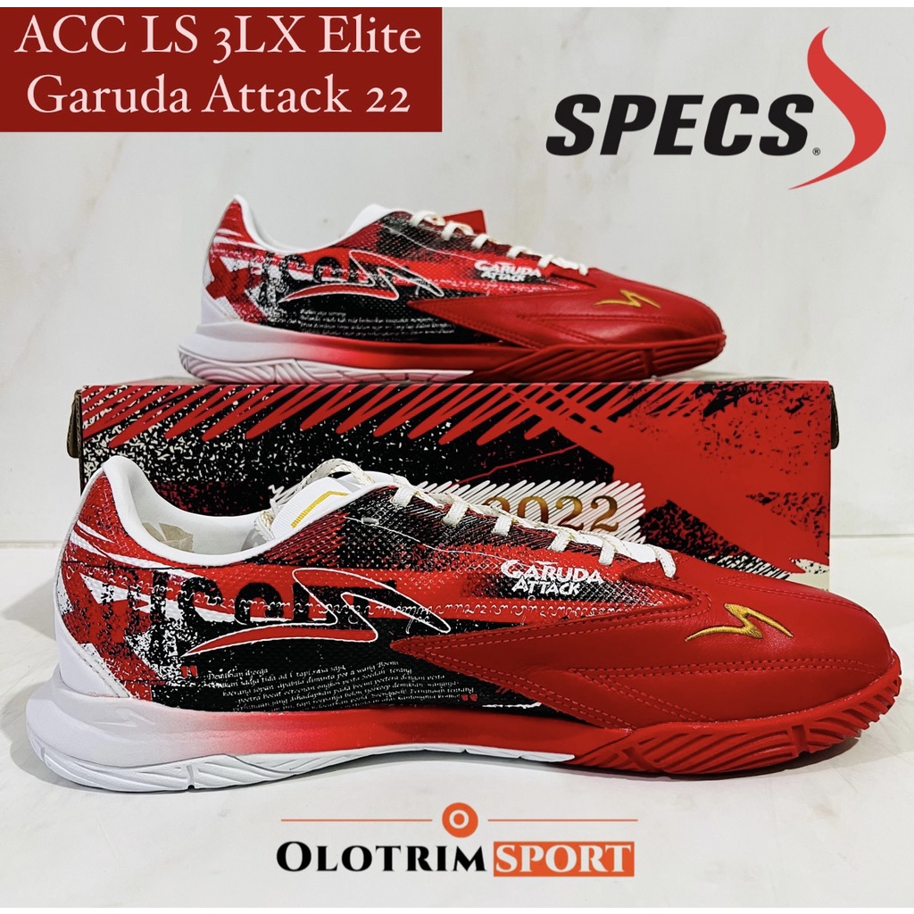 Jual [ELITE] Sepatu Futsal Specs Accelerator Lightspeed 3LX ELite GA22 ...