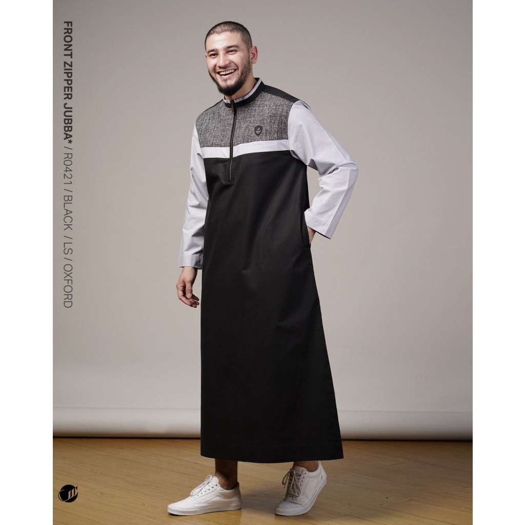 Jual SAMASE Jubba Front Zipper R042 Baju Jubah Lengan Panjang Terbaru ...