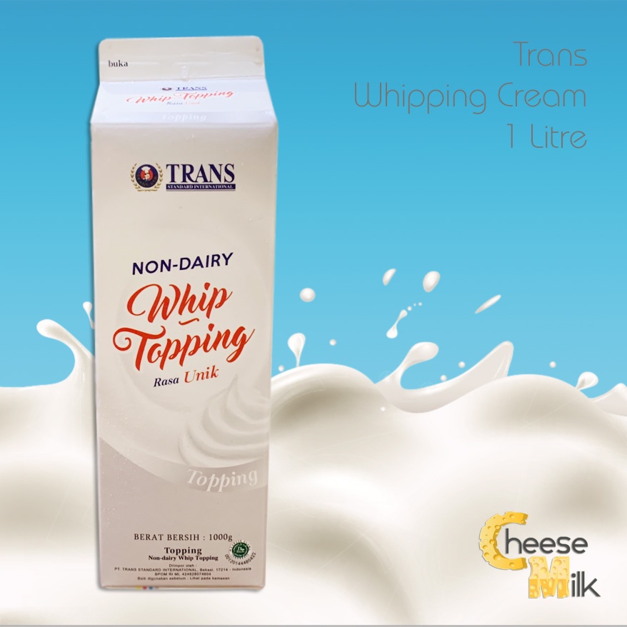 Jual HARGA MURAH Trans Whipping Cream 1 Liter Shopee Indonesia