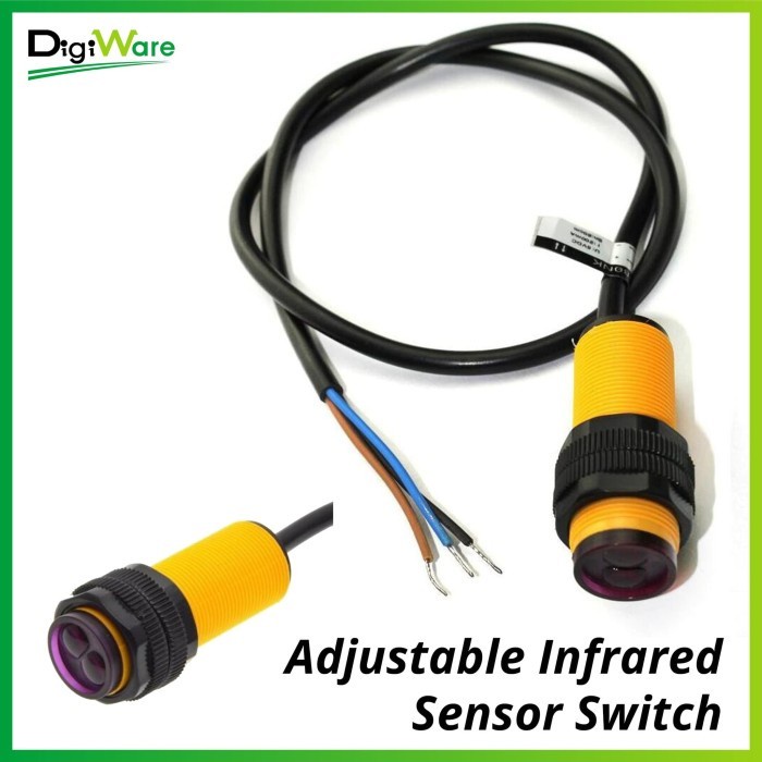 Jual Infrared Proximity Sensor Distance Switch Adjustable | Shopee ...