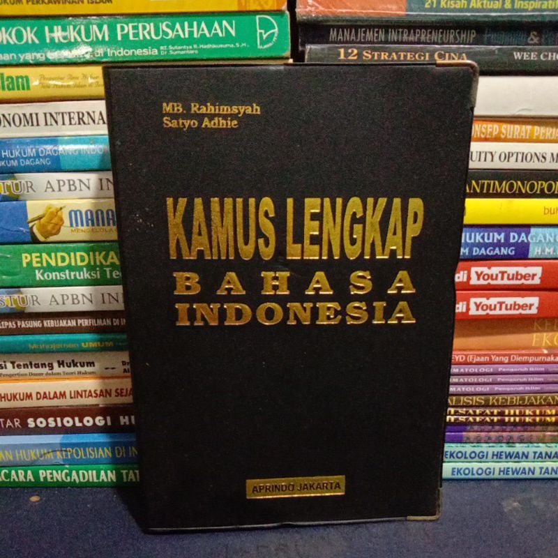 Jual Buku Original KAMUS LENGKAP BAHASA INDONESIA Aprindo Jakarta ...