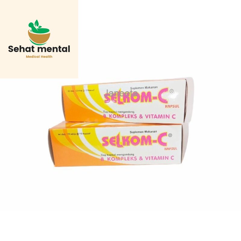 Jual Selkom C Vitamin C 500 Mg Tablet Seles | Shopee Indonesia