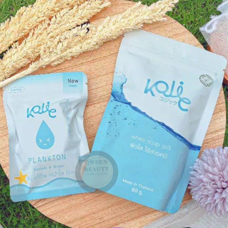 Jual KOJIC PLANKTON BRIGHT & GLOW 40gr FACIAL SOAP dan 90gr BODY SOAP
