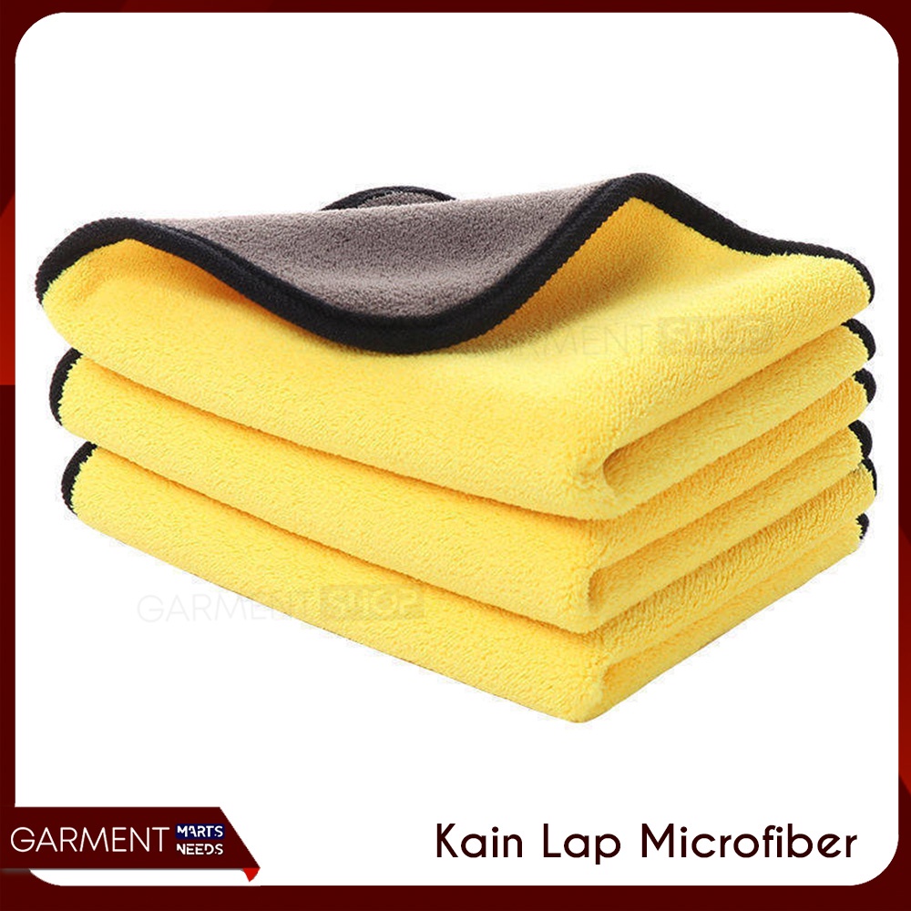 Jual KANING - Kain Lap Microfiber Mobil Motor Dapur Premium Wipe Cloth ...