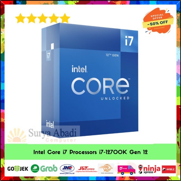 Jual Intel Core i7 Processors i712700K Gen 12 intel Shopee Indonesia