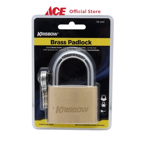 Jual Ace Krisbow Gembok Kuningan Cm Steel Padlock Besi Gembok Pintu Pager Rantai Pengunci