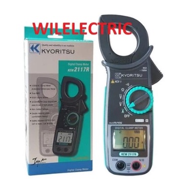 Jual Kyoritsu Digital Clamp Meter Tang Amper Ampere 2117R 2117 R KEW ...