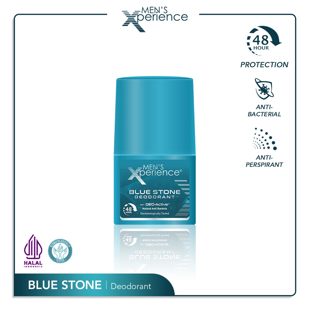 Jual Mens Xperience Blue Stone Deodorant Antiperspirant Penghilang