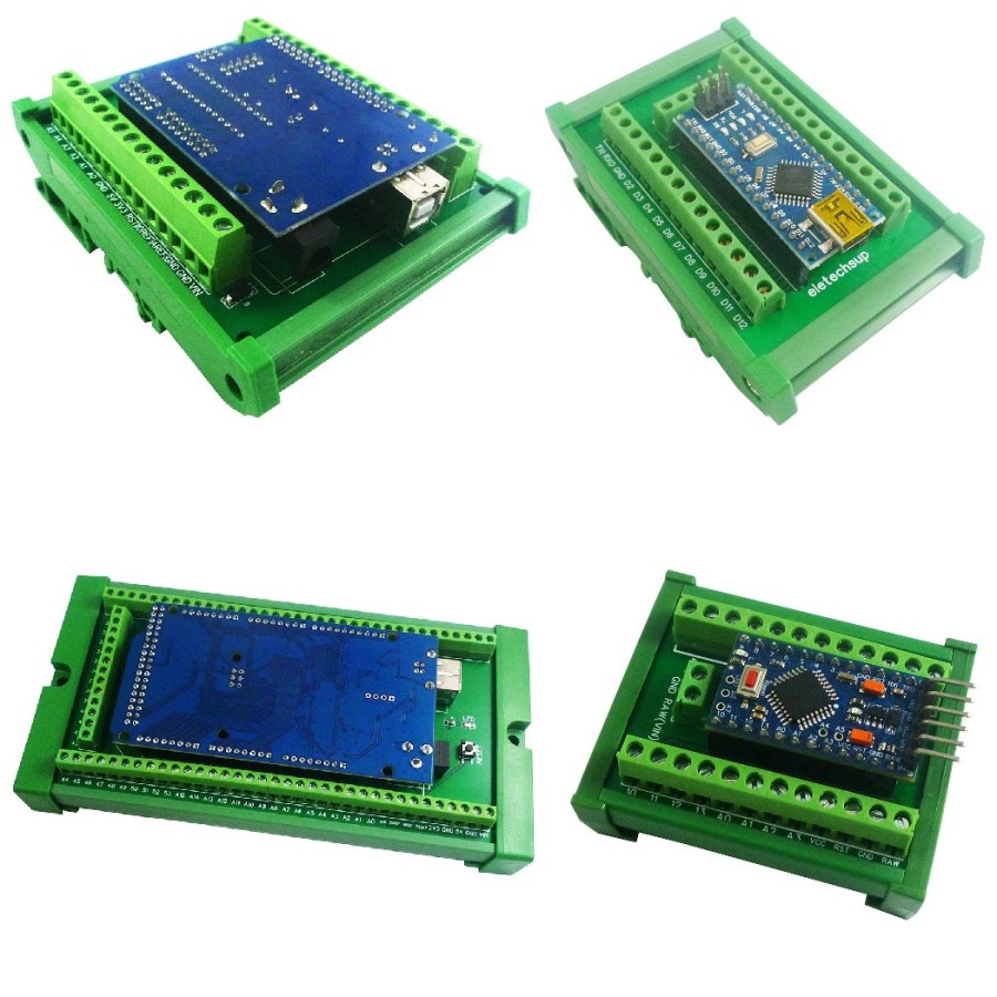 Jual DIN Rail Mount Screw Terminal Block Adapter For Arduino ...