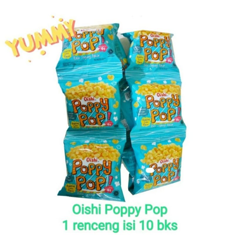 Jual oishi poppy pop | chiki ciki renceng isi 10 bks | Shopee Indonesia