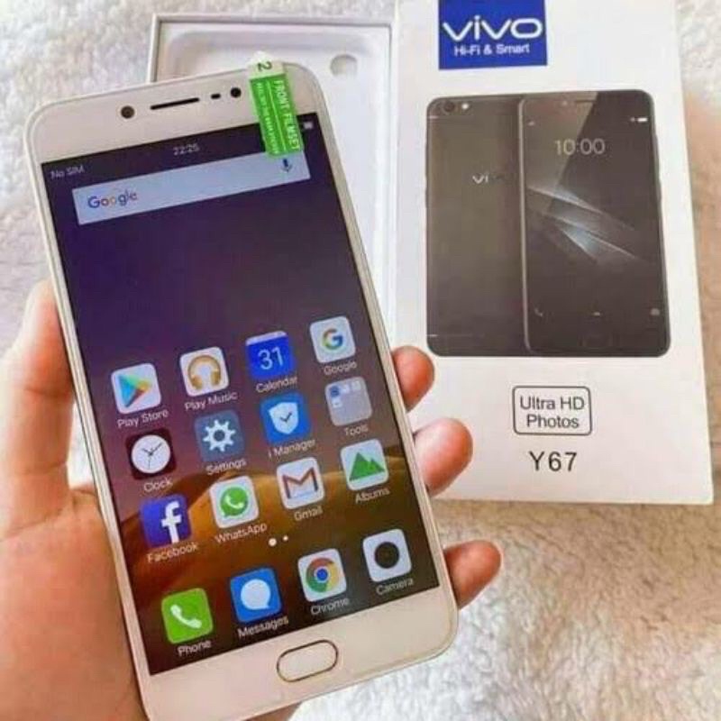 Jual HP VIVO Y67 RAM 4GB INTERNAL 64GB GARANSI 1 TAHUN SMARTPHONE ...