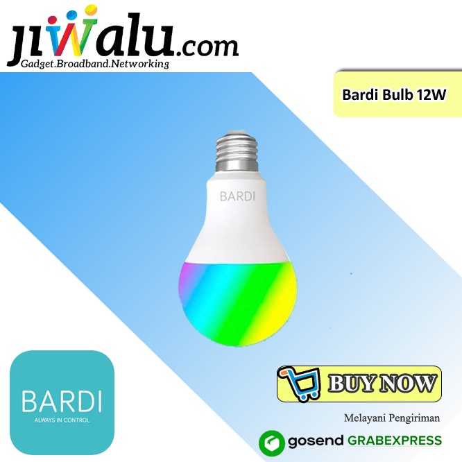 Jual BARDI Smart LIGHT BULB RGB WW 12Watt Wifi Wireless IoT Home Automation Shopee Indonesia