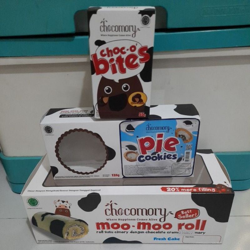 Jual 3pc Box Bolu Pie Coklat Cimory (Aman? +Buble) Shopee Indonesia