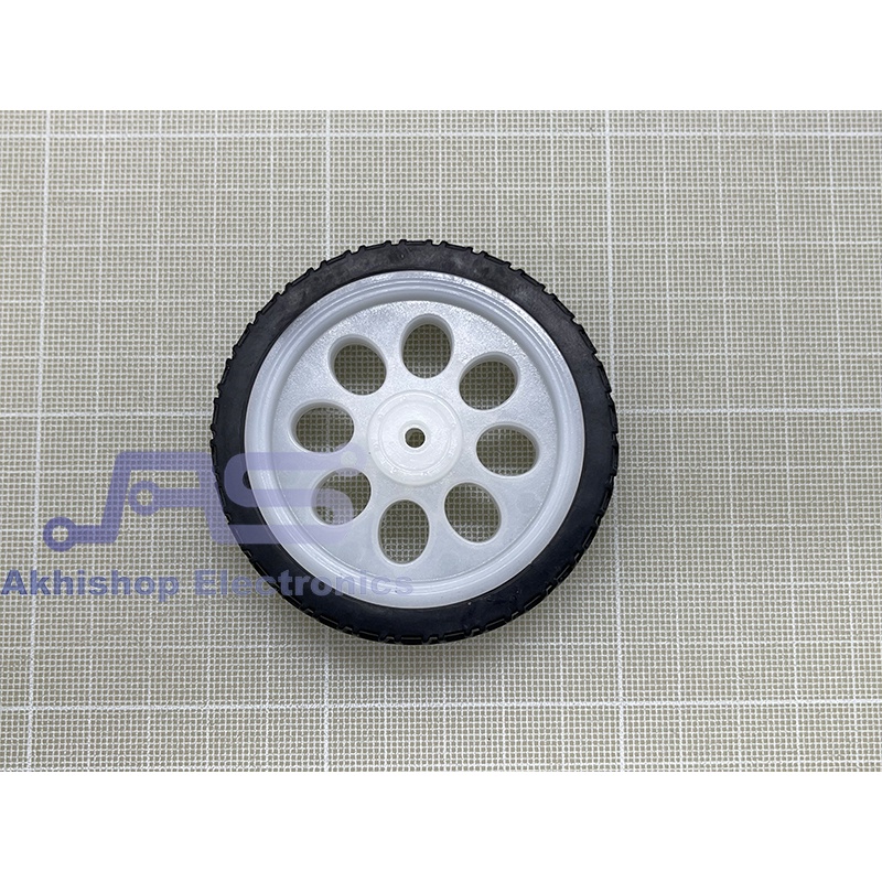 Jual DIY Smart Car Wheel Roda Robot Type 521 Diameter 65mm Shaft 4mm ...