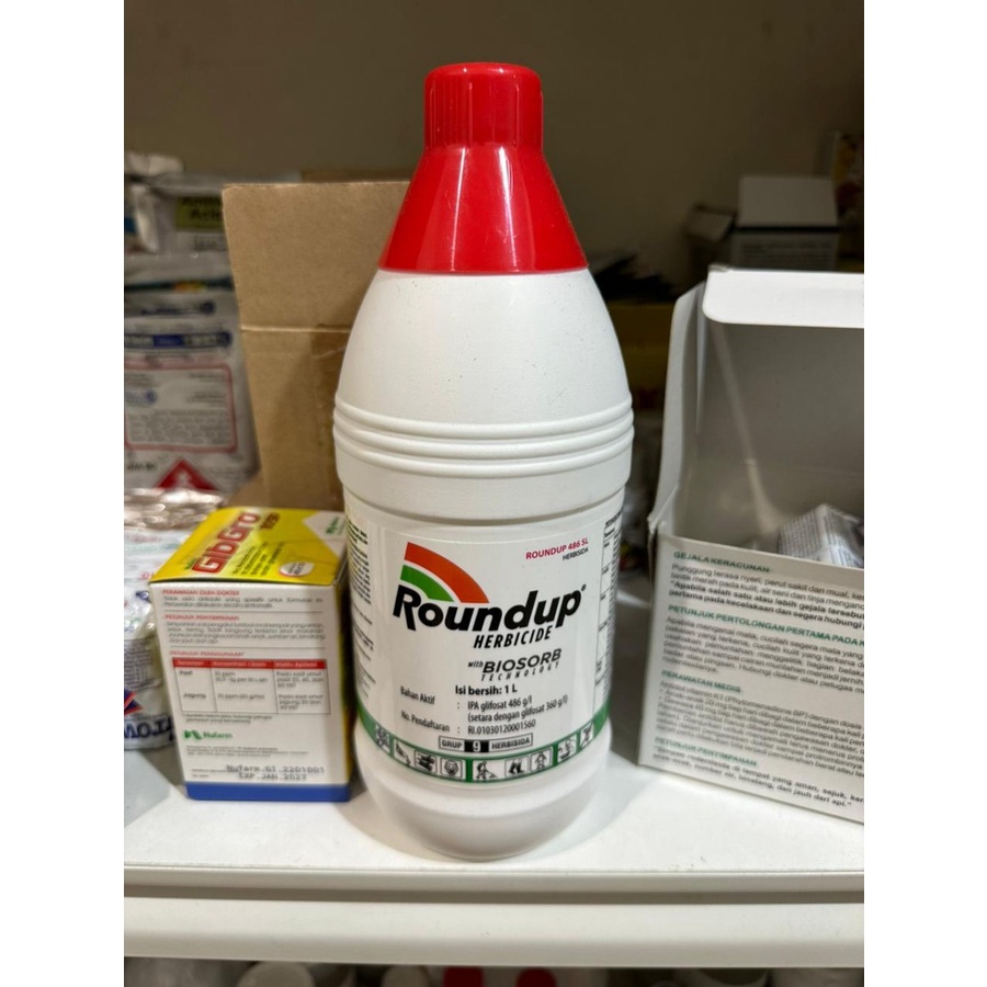 Jual Roundup 486 SL Biosorb Pembasmi Rumput liar sampai ke akar - 1 ...
