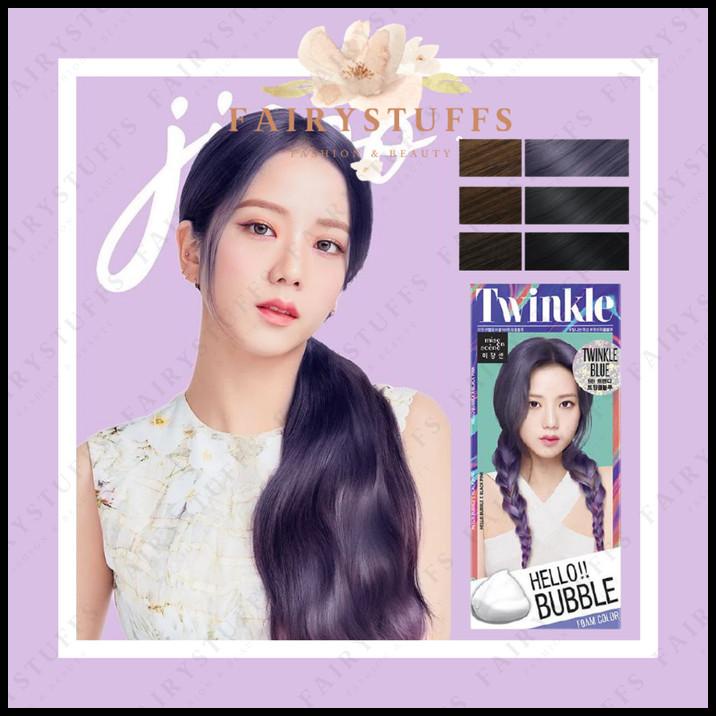 Jual Mise En Scene Hello Bubble 9B TWINKLE BLUE Foam Hair Color Blackpink Shopee Indonesia