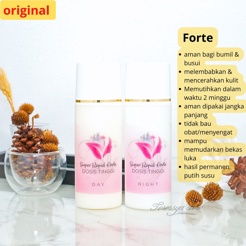 Jual [ORIGINAL] HANDBODY PEMUTIH SUPER RAPID FORTE LOTION DOSIS TINGGI ...