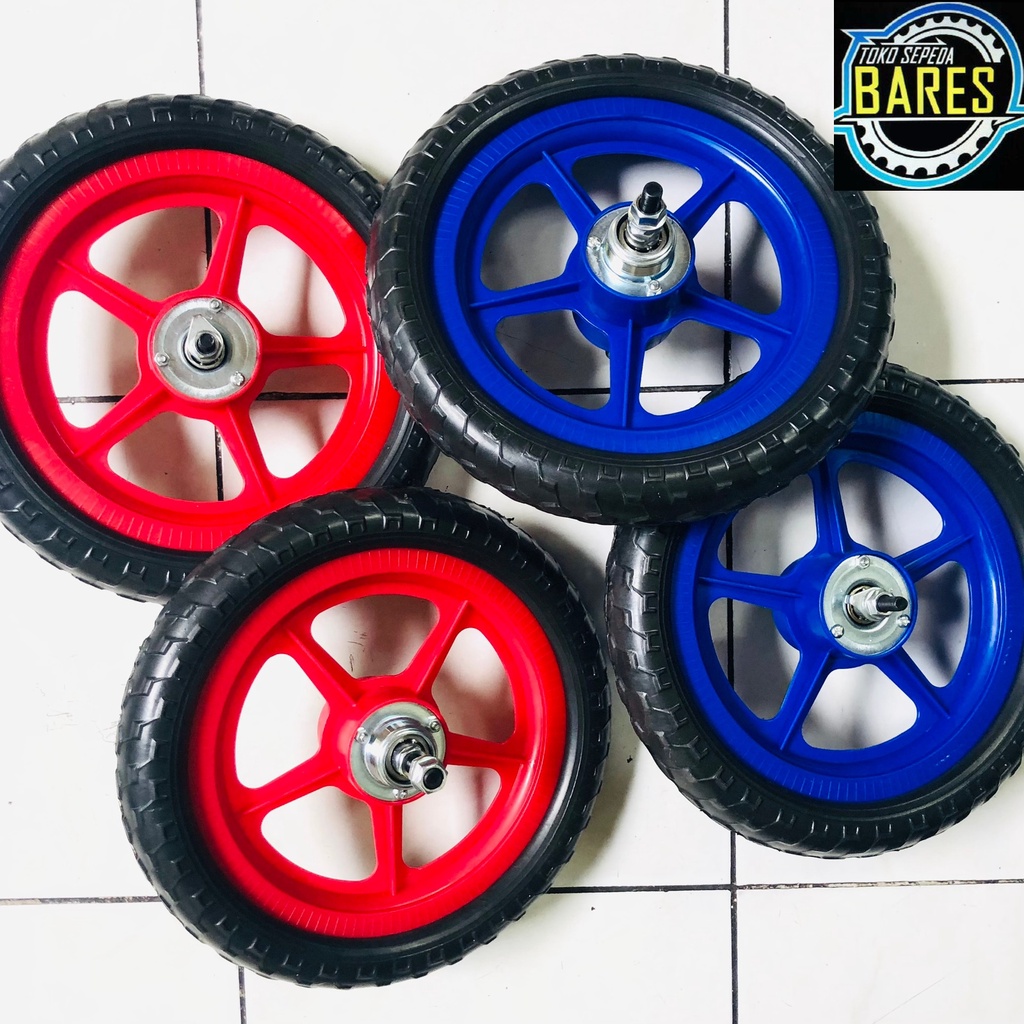 Jual Roda Velg Ban Mati EVA Sepeda BMX / Mini Anak 12 Atlantis AT-PJ ...
