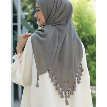 Beeme Scarves LYTHA Series Voal Premium Hijab Segi Empat Voal Anti Letoy Hijab Modern Kerudung