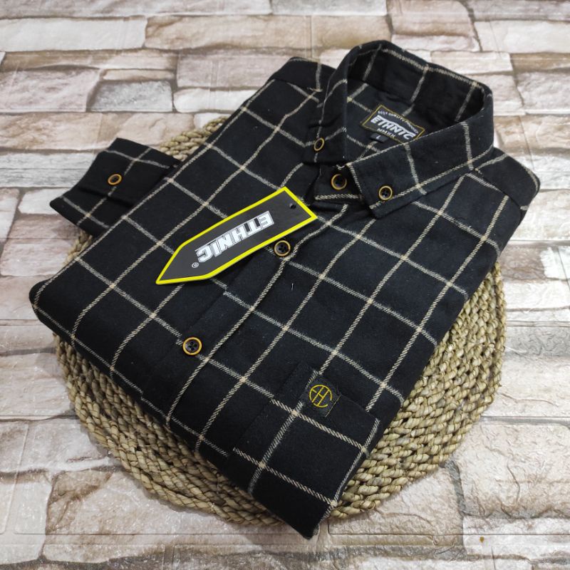 Jual (COD) KEMEJA FLANEL KUALITAS PREMIUM/KEMEJA FLANEL KOTAK UNISEX ...