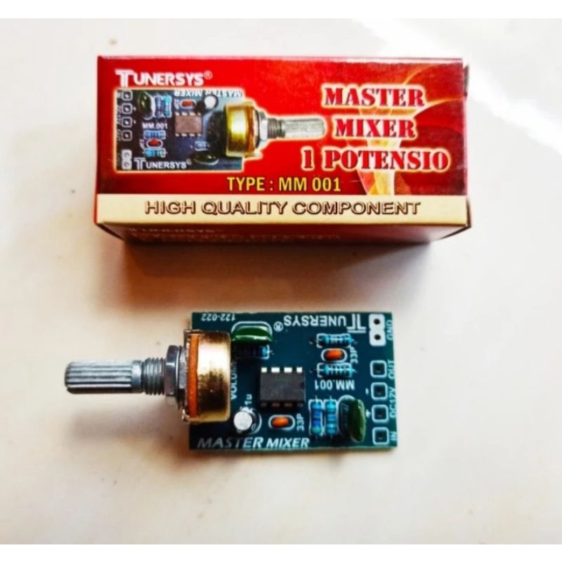Jual Master Mixer 1 Potensio Tunersys | Shopee Indonesia